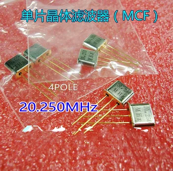 5pcs 100% Novo Izvirno MCF20.250M UM-5*2 20.250 MHz ±7.5 kHz 4 Pole communicator kristalno filter