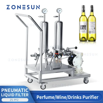 ZONESUN ZS-PF2 Parfum, Filter za Vodo, Vino, Čistilec Filtrirni Sistem Dišave, ki Proizvajajo Sprednji Konec Prepone Črpalka eksplozijam