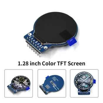 1.28-palčni HDIPS barvni TFT LCD prikazovalniku, 1.28-palčni RGB LED zaslon vmesnik ac