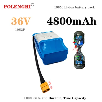 100%res zmogljivosti 10S2P 36V 4.8 Ah litij-ionska akumulatorska baterija, ki je primerna za električni self sesalni zračni blazini unicycles