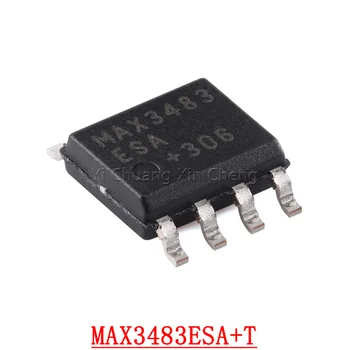 10Pieces Novo MAX3483ESA+T SOP8 IC TXRX RS485-422 250KBPS SOIC-8
