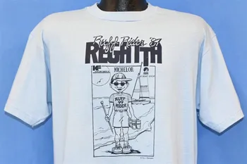 80. Ruff Rider Regata Jadrnico Jadranje Dirka 1987 Michelob T-shirt