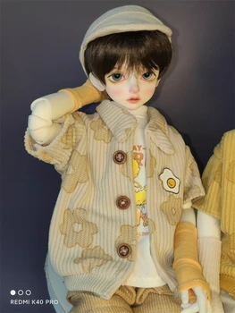 BJD lutka obleko za 1/4 velikost srčkan lutka cvet BJD lutka obleko 1/4 nastavljena lutka pribor (5 točk)