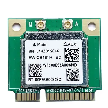 Dual Band Realtek RTL8821 AW-CB161H Wifi Wlan Kartico Bluetooth Combo 4.0 Brezžična Half Mini PCI-E Adapter 433Mbps