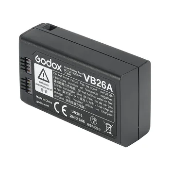 Godox V1 Baterije VB26A DC 7,2 V 3000mAh za 21,6 Wh Litijeva Baterija za Godox V1C V1N V1S V1F V1O V1P Flash