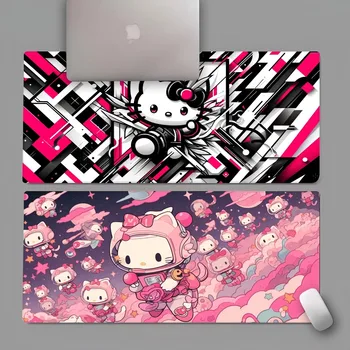 Hello Kitty Mouse Pad Igralec Pc Gaming Pripomočki Gume Mat Mausepad Deskmat Preproge Tipkovnico Kabinet Mause Prenosniki