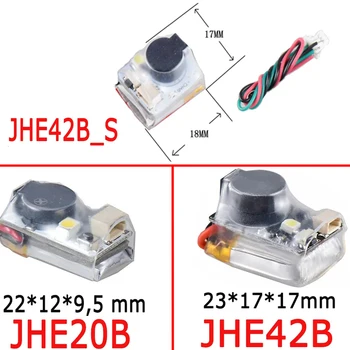 JHE42B 42B-S JHE20B Mini 110DB Zumer FPV Finder Vgrajeno Baterijo Z LED Luč za RC Brnenje F4 Let Krmilnik Deli Vifly