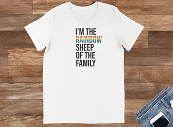 LGBTQ Tee-jaz sem Mavrice Ovce v Družini-gay Smešno