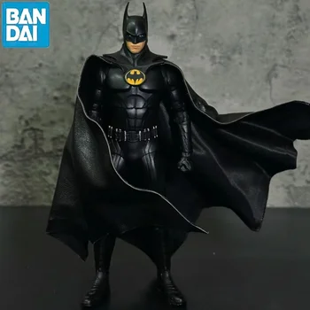 Original BANDAI SHFiguarts Flash (2023) Michael Keaton Batman Bruce Wayne Anime Slika Pravega SHF Akcijskih Figur Igrače Darilo