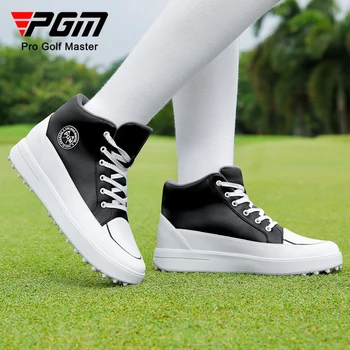 PGM Golf Čevlji Ženske Visoki Vrh Superge Usposabljanje Žensk je Brez Zdrsa Hoja Čevlji Nevidno Notranjo Povečanje Vode Prehranjevanju