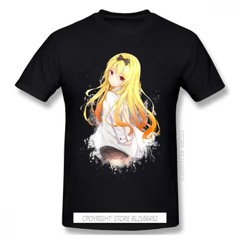 T-Shirt Za Moške Yue 100% Bombaž O-Vratu Arifureta Hajime Nagumo Tio Klarus Japonski Anime TShirt 3XL Smešno Plus Velikost Oblačila