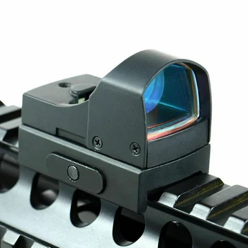 Taktično holografski razmislek optični red dot sight obsega 20 mm železniške gorskih airsoft pištolo lov wargam