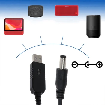 USB na DC 9V Napajanje Kabel za Usmerjevalnik Zvočnik USB na DC5.5x2.1mm priključite napajalni Kabel Napajalni Kabel Priključite na Priključek Tok