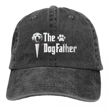 V Dogfather2 Baseball Caps vrhuncem Skp Sonce Odtenek Klobuki za Moške