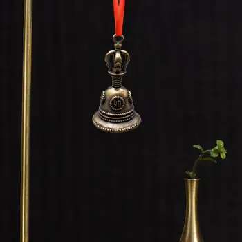 Veter Zvončki Bell Orientalskimi Vzorci Blagoslov, Srečo 1.77x0.98inch Obrti Letnik za Tempelj, Dvorišče Okno Poroko Naselje