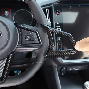 Za Subaru WRX 2021-2023 ABS Ogljikovih Vlaken Avto Volan Gumb Okvir Pokrova Trim Nalepke Avto Dodatki